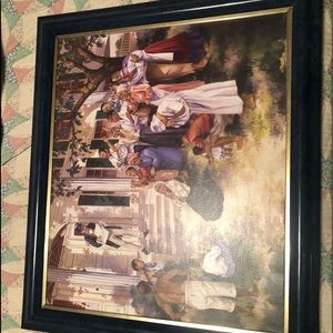 Oil painting on canvas by Gary Rose, Juneteenth